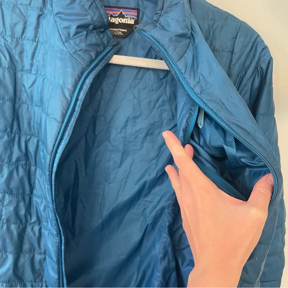 Patagonia Nano Puff Insulated Blue Jacket Women’s Size: XS - Picture 6 of 10
